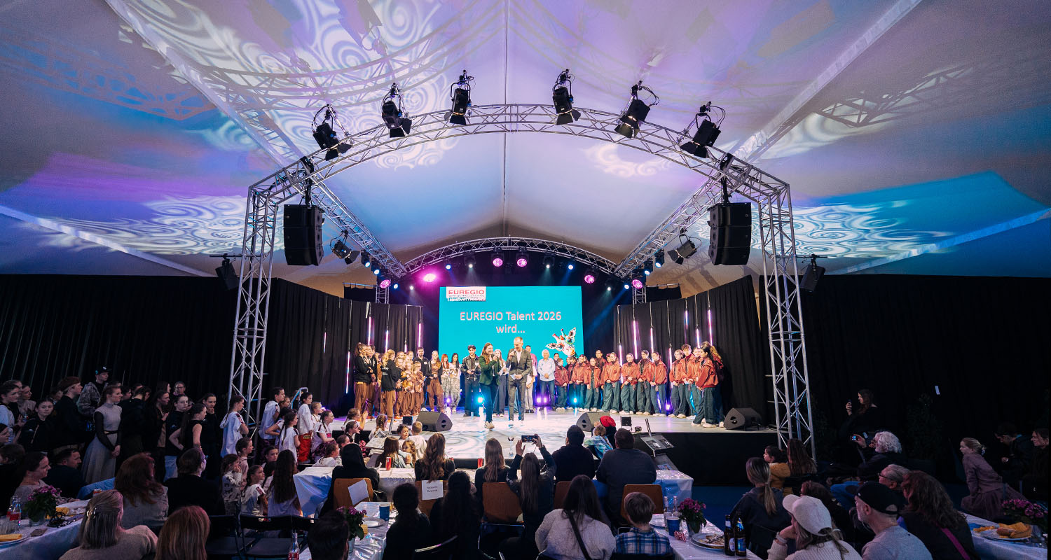 EUREGIO Wirtschaftsschau 2026 – Live-Zelt