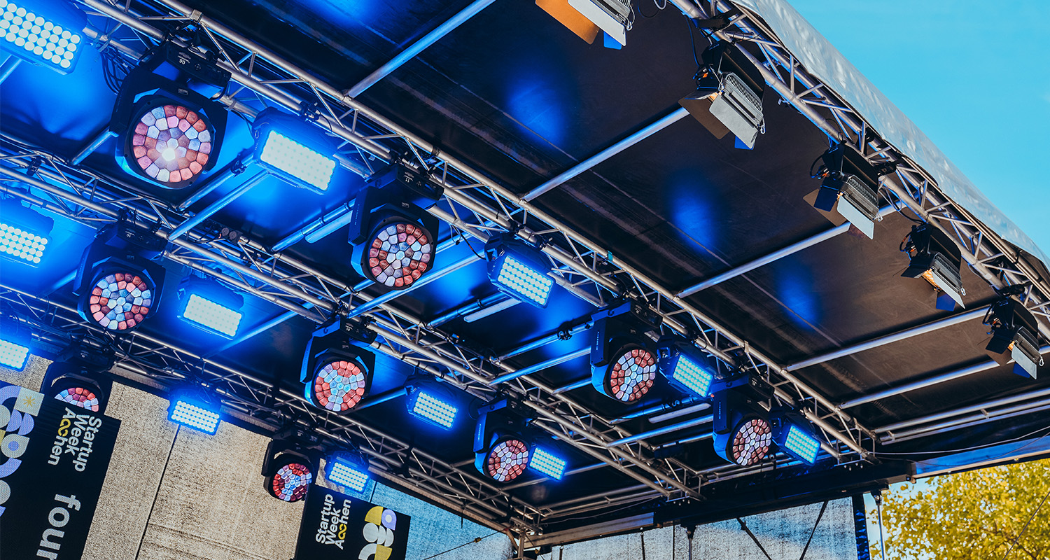 RWTH founders.festival 2026 – Live-Bühne im Elisengarten