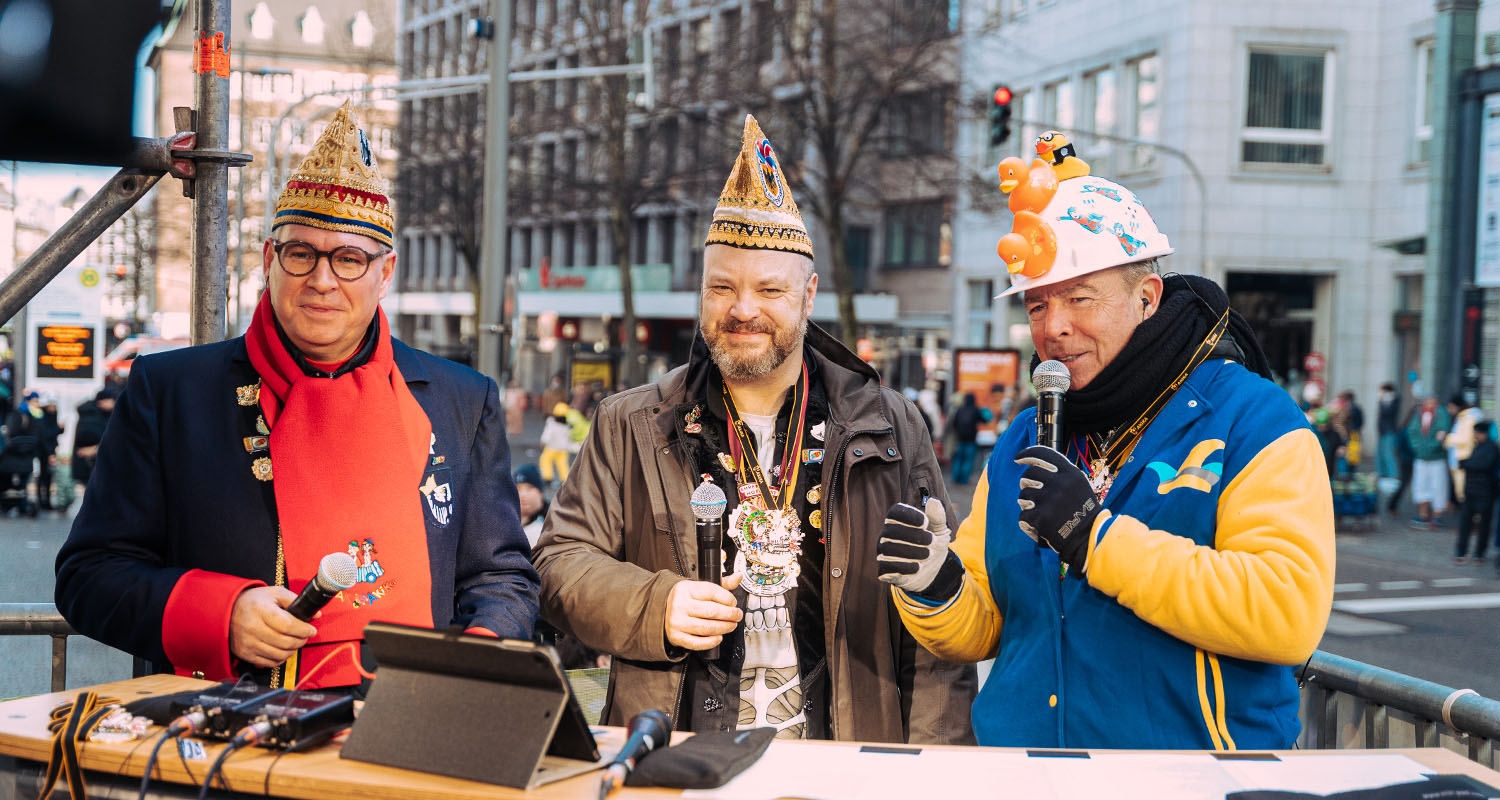 Aachener Rosenmontagszug – Livestream für das Mediahuis Aachen